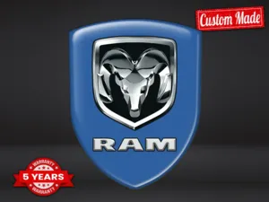 Dodge Emblemas Capó Pro Máximo Resistente Rendimiento 